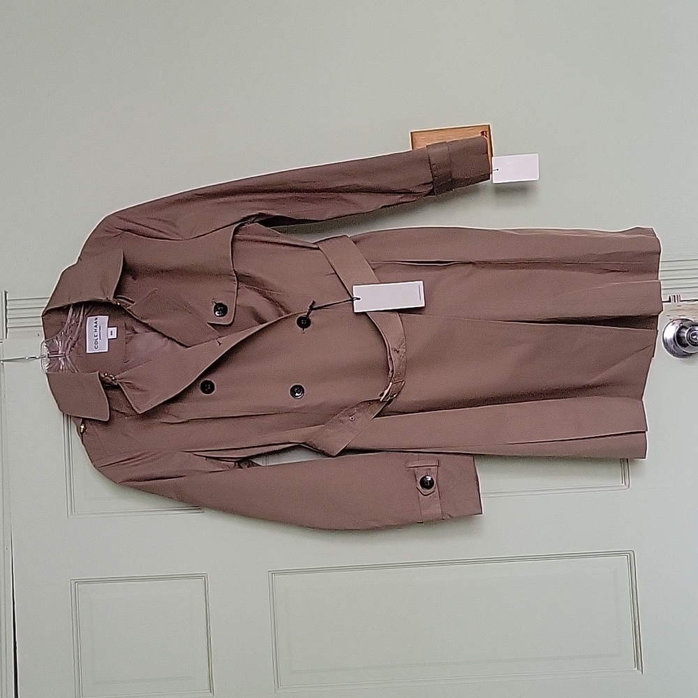 Cole Haan Classic Belted Trench NWT